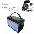 Lithium Ion Solar Battery12V 100AH ​​PORTABLE POWER SPORTION