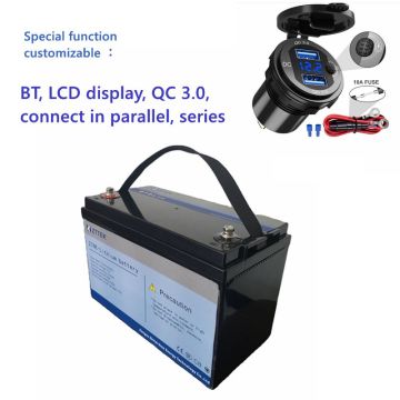 lithium ion oorun iyara batiri 8V 100