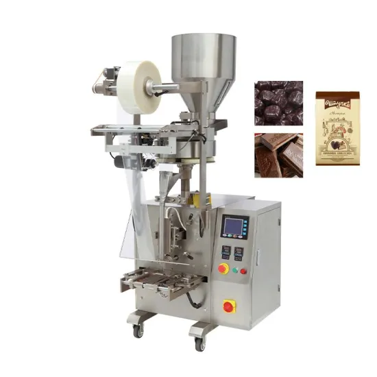 Small Vertical Filling and Weighing Automatic Packing Machine for Pellet and Dry Fruits in Small Pouches