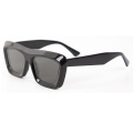 Oversized Women Polarized Acetate Sunglasses