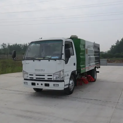 Special dust diesel road sweeper truck for sale