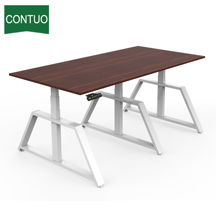 Adjustable Height Electric Small Conference Meeting Table