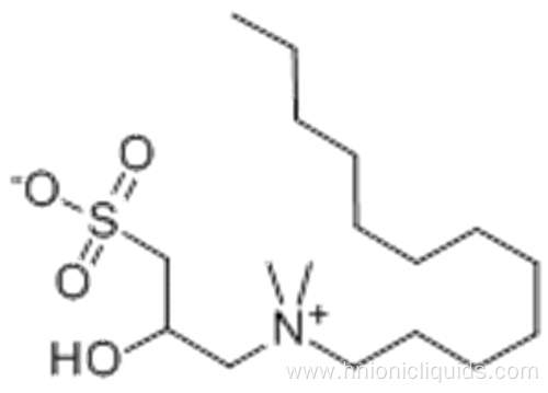 N,N-DIMETHYL-N-DODECYL-N-(2-HYDROXY-3-SULFOPROPYL)AMMONIUM BETAINE CAS 13197-76-7