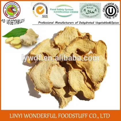 Dehydrated Ginger Flakes & Dried Ginger