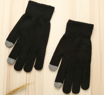 Touch Screen Magic Acrylic Knitting Gloves