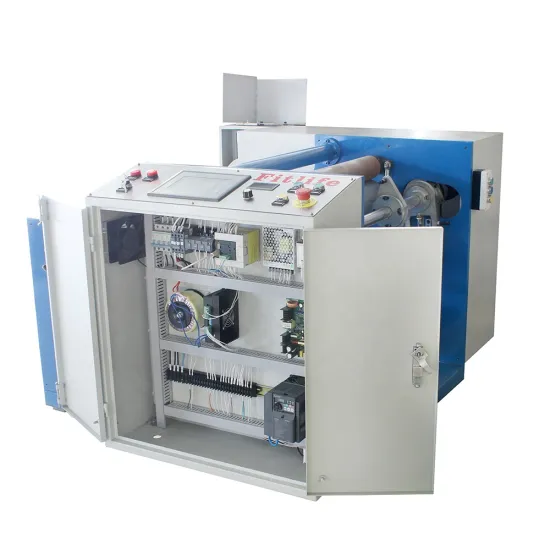 Double Station Semi-Auto Stretch Film Rewinding Machine for Chocolate and Aluminum Foil