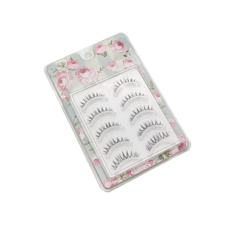 Hot Sale Clear Plastic Glitter Eyelash Packaging Boxes