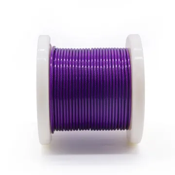 pvc coated stainless steel wire rope