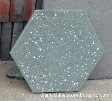 Imported PLC Programmable Controller Terrazzo Tiles Making Machine with Concrete Floor Application