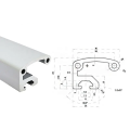 Aluminum alloy profile handle special-shaped handle