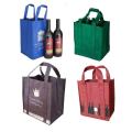 Customize Divided Wine Bottles Holder Non Woven Bag