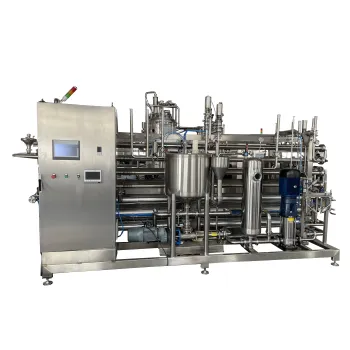 Full-Auto UHT Tubular Sterilizer Machine for Milk, Juice, and Sauces