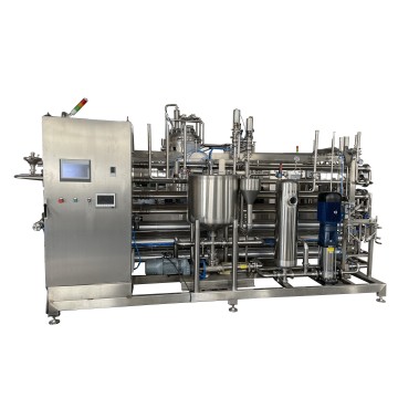 Full-Auto UHT Tubular Sterilizer Machine for Milk, Juice, and Sauces