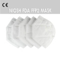 CE FDA Earloop KN95 หน้ากากป้องกันฝุ่น