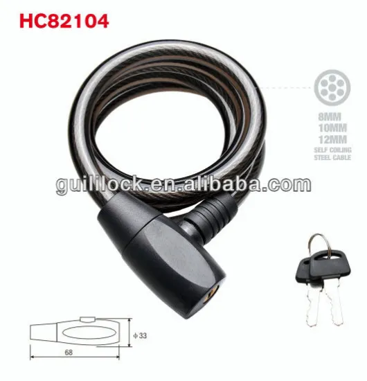 HC82104 spiral lock/bicycle lock