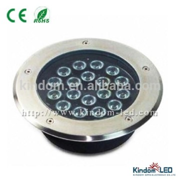 Led Underground Light Round Inground Lights 18W AC85~265V 1440LM