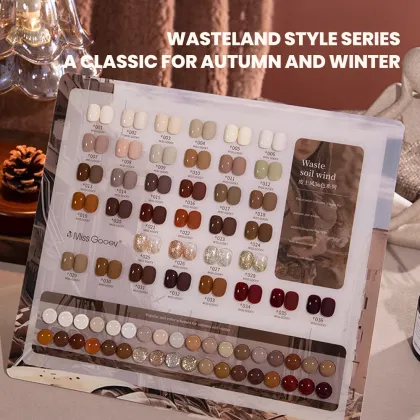 Customizable Gel Polish: Miss Gooey Free Sample with Own Logo for OEM Nail Brands