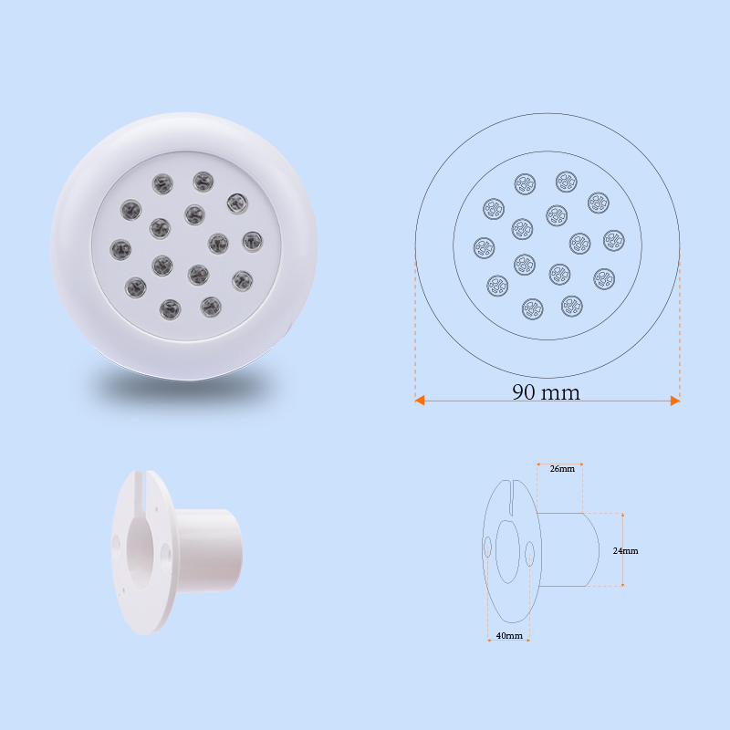 1slim 13mm 3in1 Rgb Pool Light