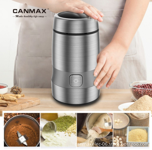 2023 High Quality Electronic Stainless Steel Spice and Coffee Grinder