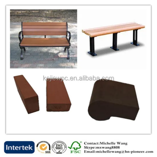 Hot Sale Wood Plastic Composite Garden Bench Slats