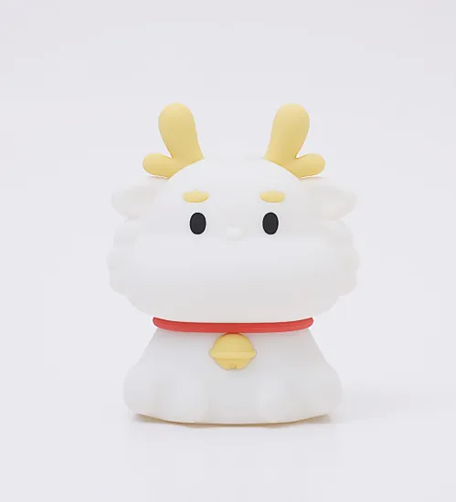 2024 LED Cartoon Silicone Chubby Dragon Night Light for Kids
