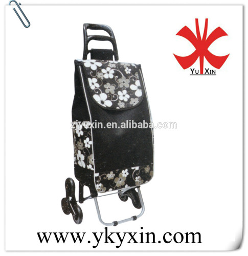 YX-6004D Shopping trolley bag with three wheels /Shopping trolley bag with clambing wheels