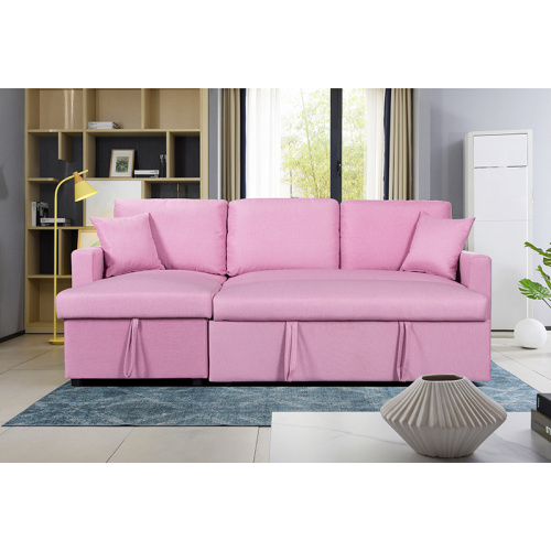 Reversible Sleeper Sectional Storage Sofa Bed