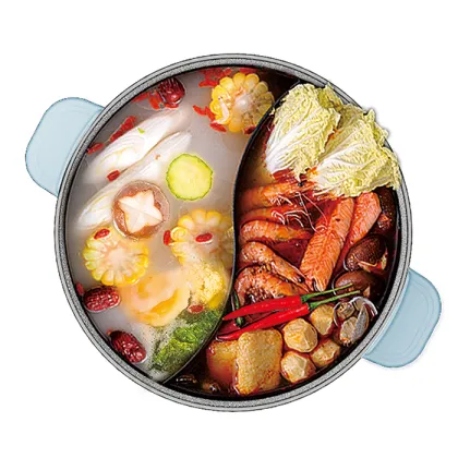 5L Dual Steamboat Pot Yuan Yang Hotpot Electric