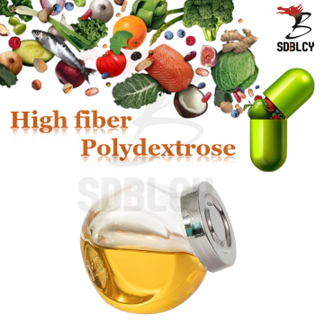 High fiber polydextrose syrup in sweetener