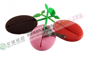 Dust Proof Various Shape And Color For Silicone Key Case Easy To Contain Keys / Coin