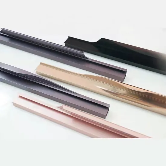 6000 Aluminum Alloy Kitchen Cabinet G Shaped Handles