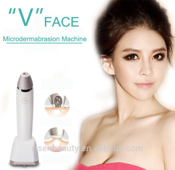 2016 popular Mini Hand Held V face diamond Dermabrasion Machine