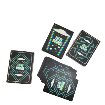 Custom High Quality Poker Playing Cards with OEM Design and Box Packing