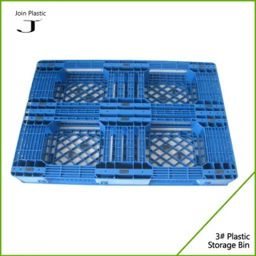 Double faced large plastic pallets