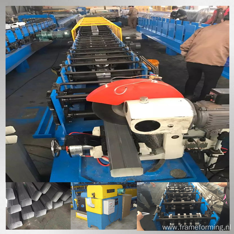 round downpipe rolling machine