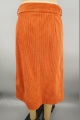 女性の新しいカジュアルコーデュロイ6Wレディーススカート