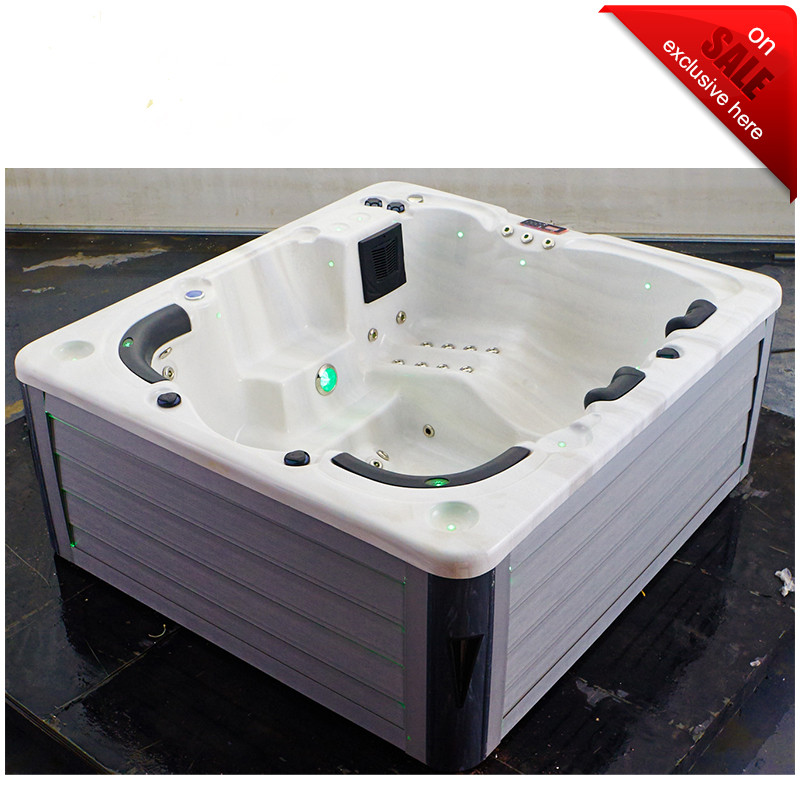 Whirlpool Massage spa with 6 seaters luxury relax model