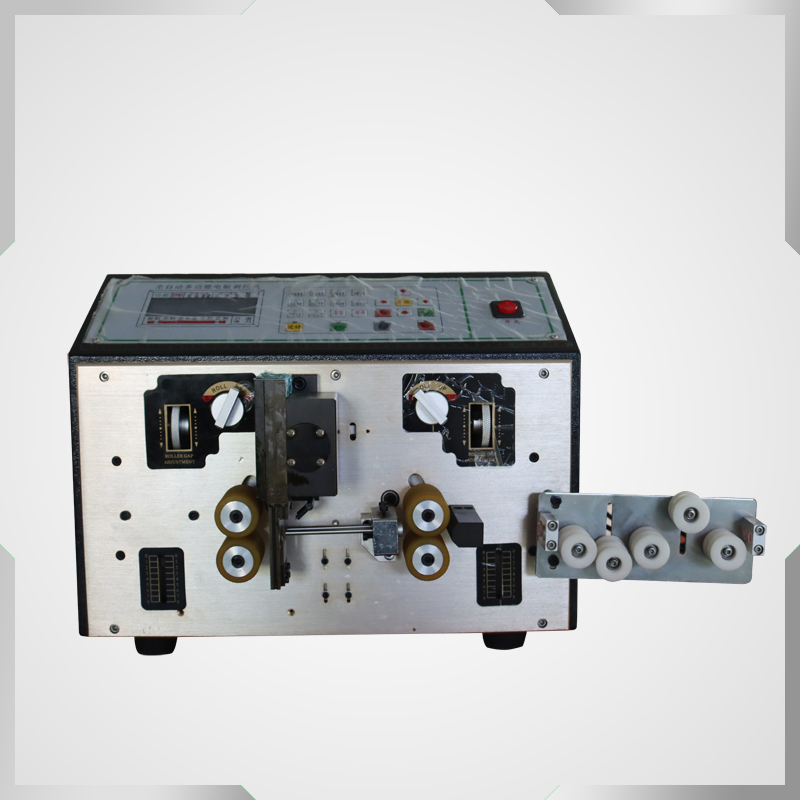double wires high speed cutting and stripping machine