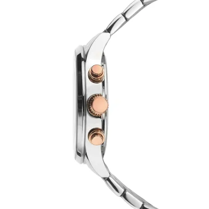 Men's Six Hands Watch Tachymeter Stainless Steel