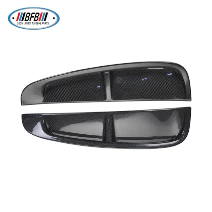 BFB Carbon Fiber Front Fender Air Vent Outlet Cover Trim for Porsche Panamera 971