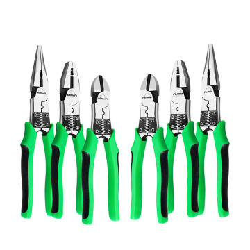Professional Multi-Use Steel Wire Pliers: Ideal for Electricians, Linemen, and Industrial Applications