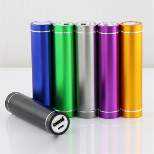 Multi Colors Cylindrical Power Bank Xiaomi 2200mah