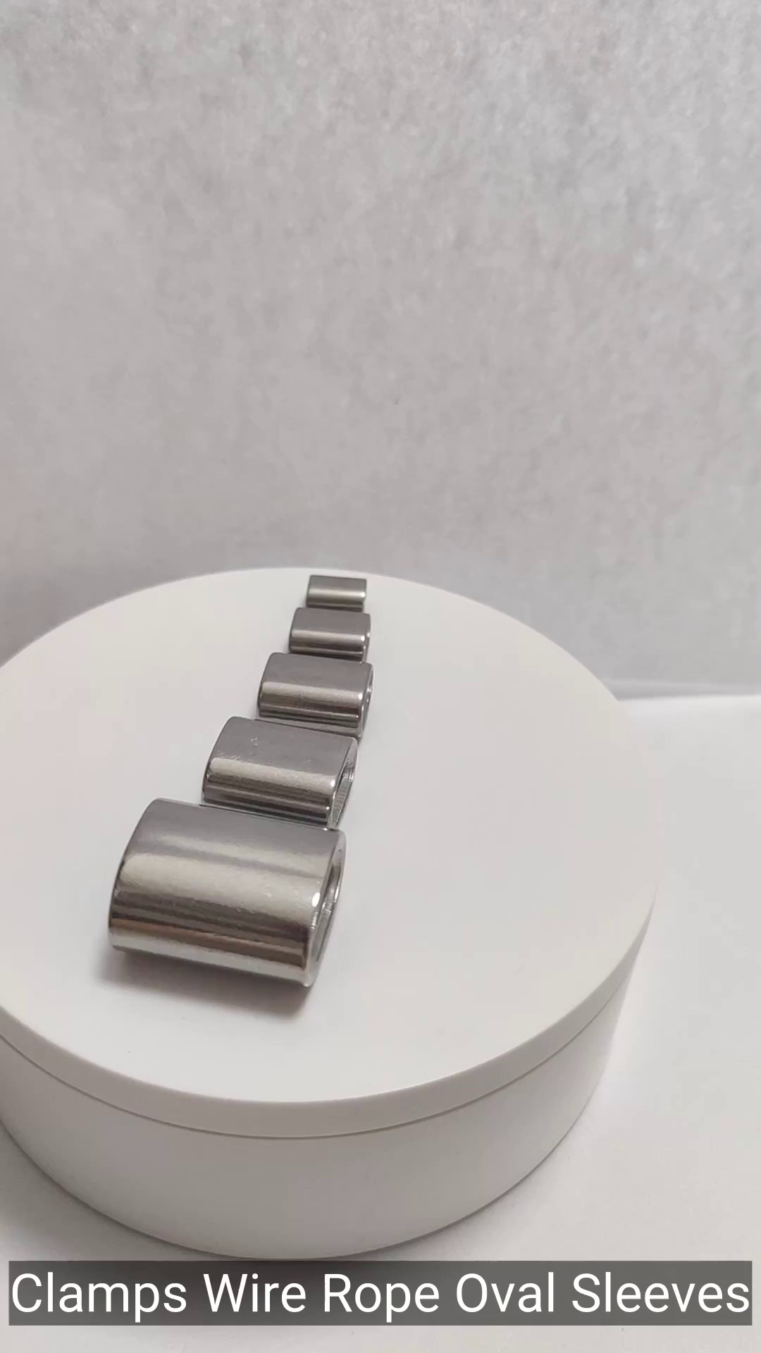 Durable Stainless Steel Crimp Clamps for Heavy-Duty Wire Rope
