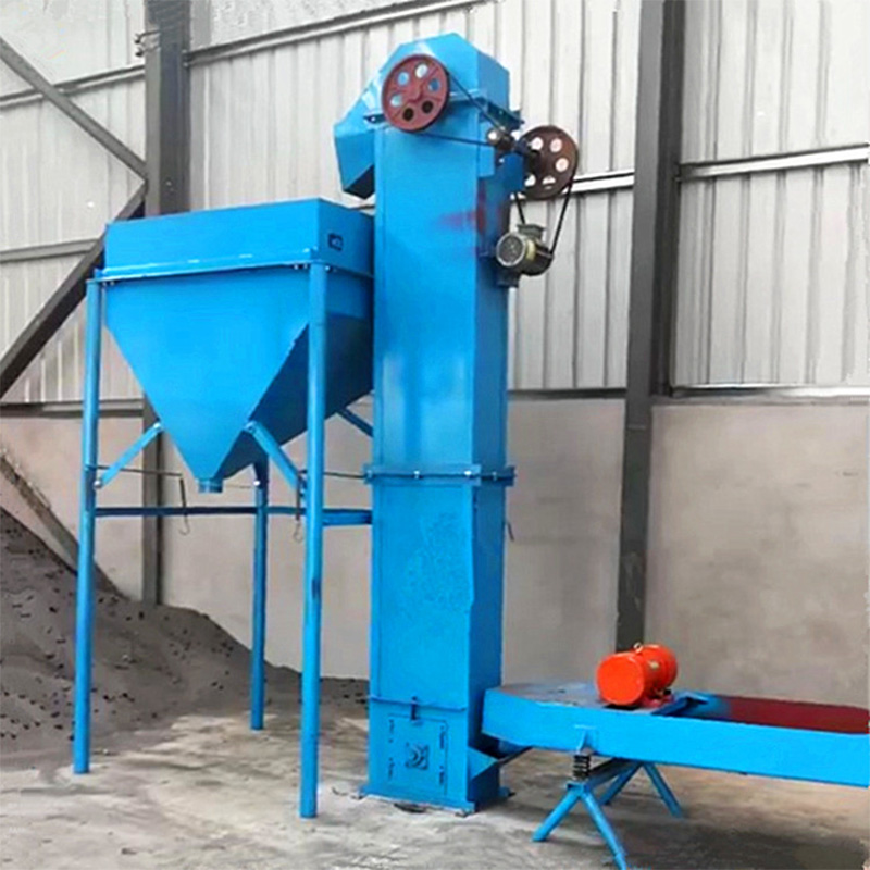 Cement plant clinker hoist