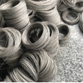 Polished titanium alloy wire