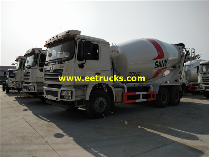 SHACMAN Beton Transit Mixing Vehicles