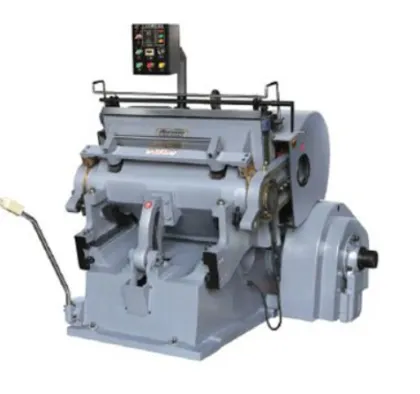 Manual box paper board die cutting creasing machine