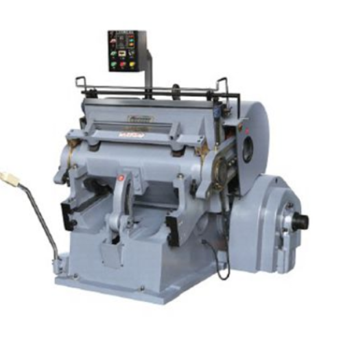 Manual punching cardboard die cutting machine