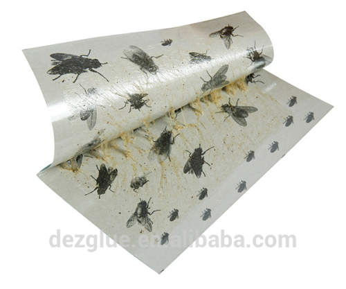 Edge Leaf Glue Board Fly Trap Eco-friendly Green Paper Trap