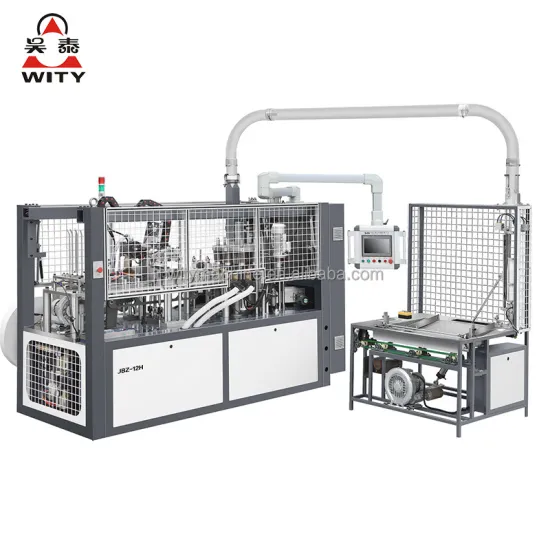 Intelligent High Speed Paper Cup Forming Machine for Hot and Cold Disposable Cups